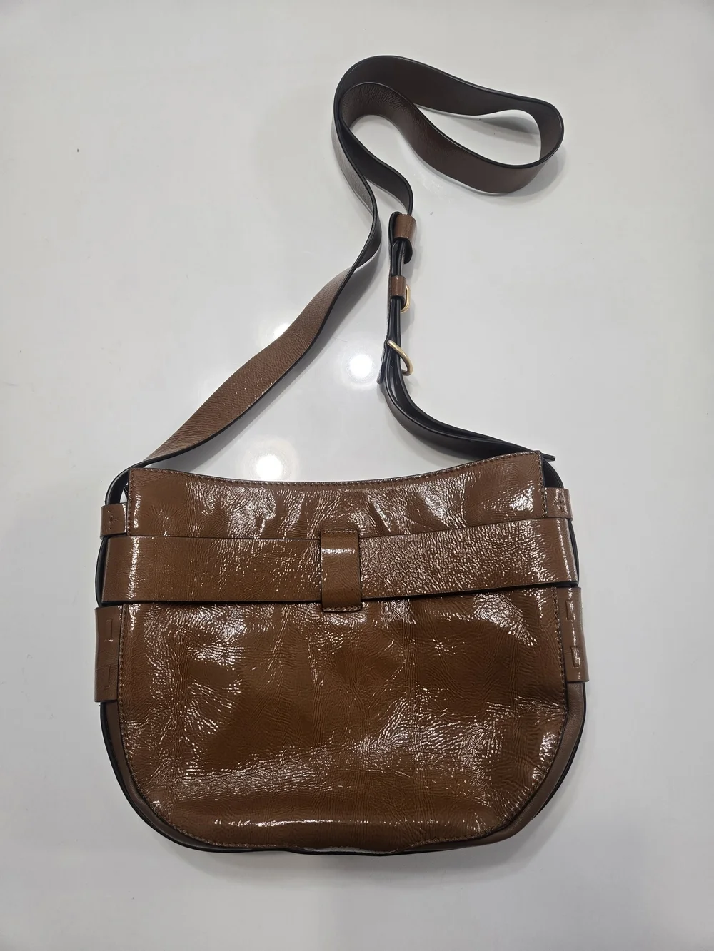Tory Burch smooth brown